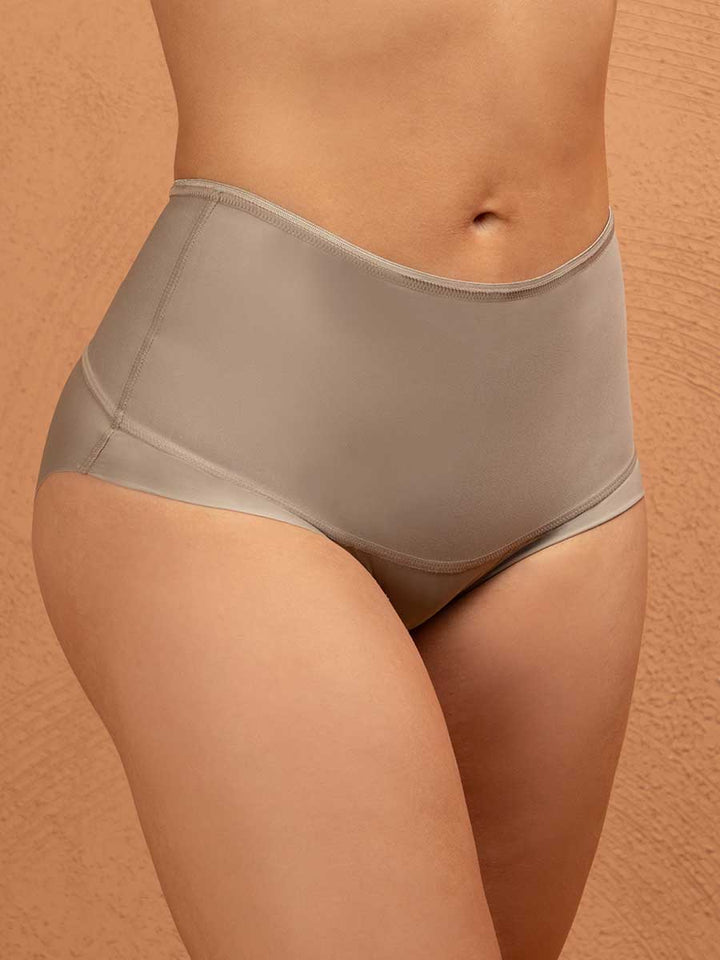 Panty Moldeador Alto en Cintura Color Pistacho Cremoso
