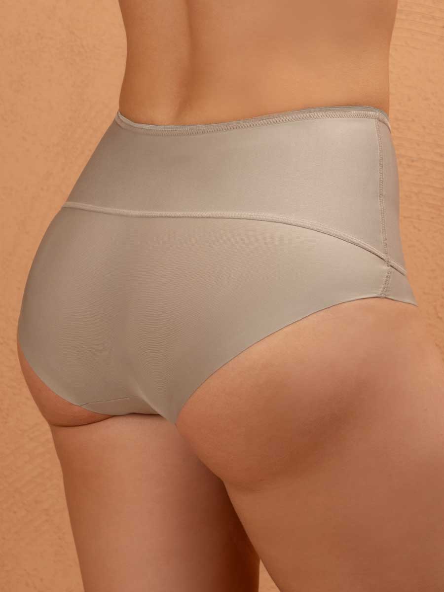 Panty Moldeador Alto en Cintura Color Pistacho Cremoso