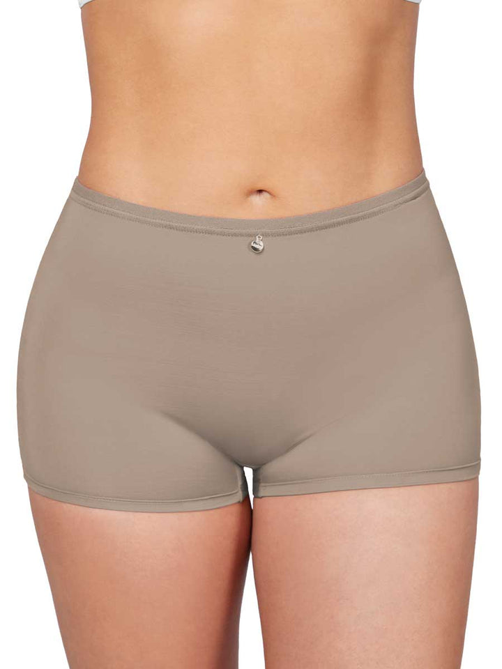 Bóxer Para Mujer Alto en Cintura Color Pistacho Cremoso