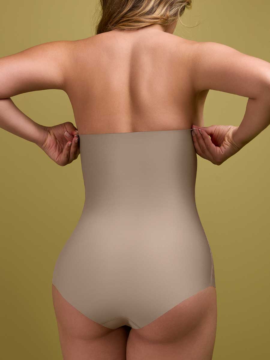 Panty Moldeador Para Mujer Talle Alto Pistacho Cremoso