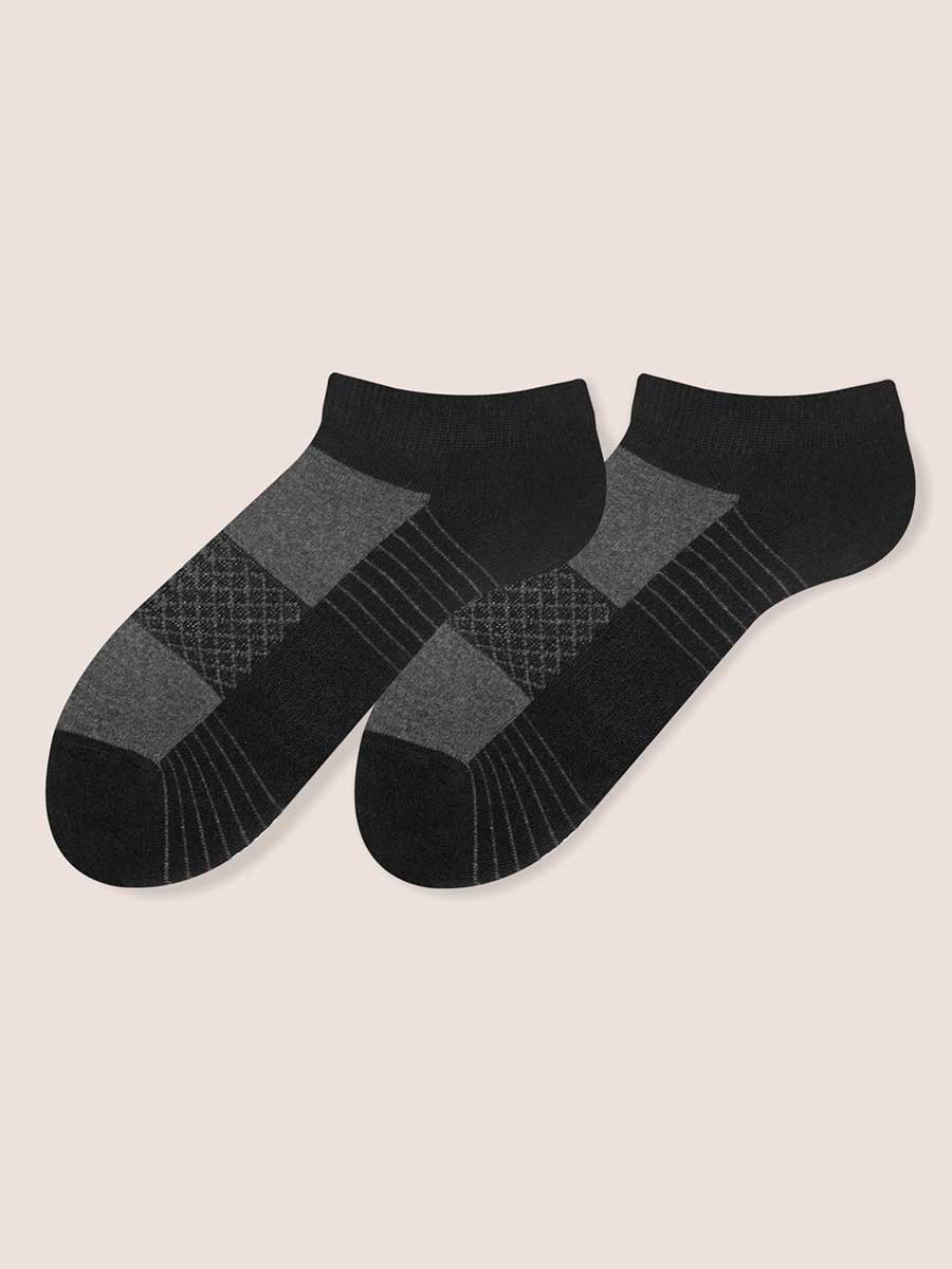 Medias Taloneras Semi Acolchada Hombre Paq. X3