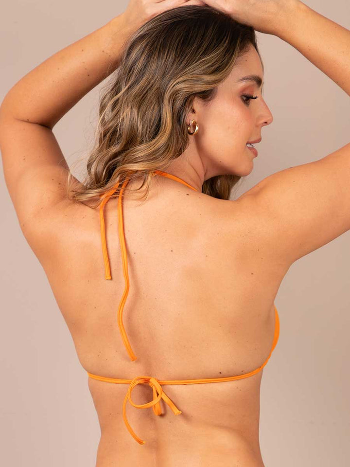 Top de Baño Asoleador Amarillo Mango