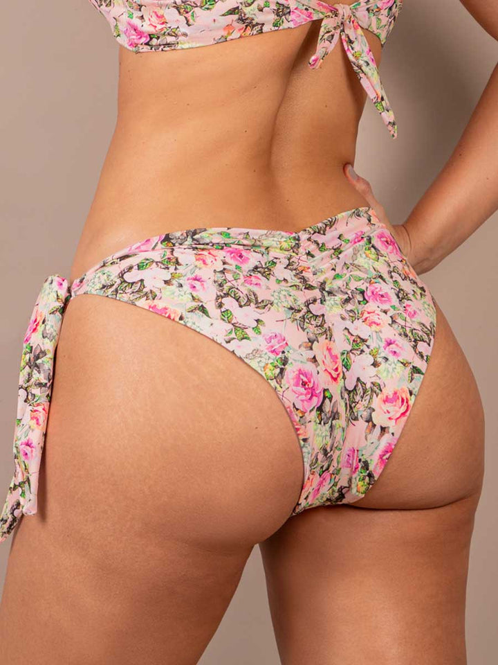 Bikini de Baño Estampado Rosa