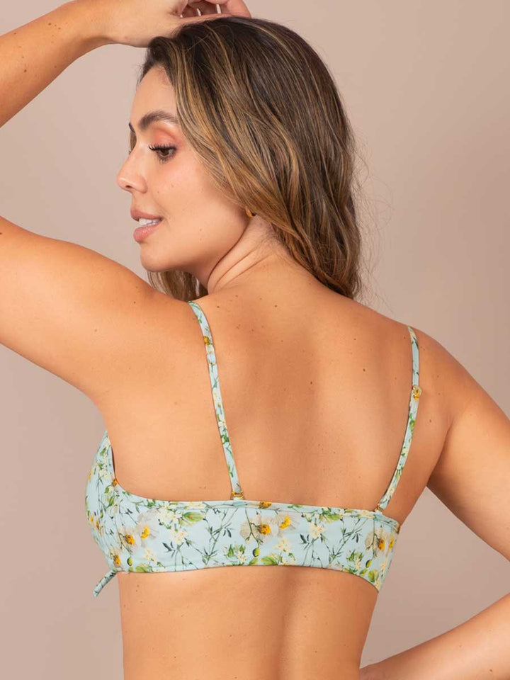 Top de Baño Aguamarina Estampado