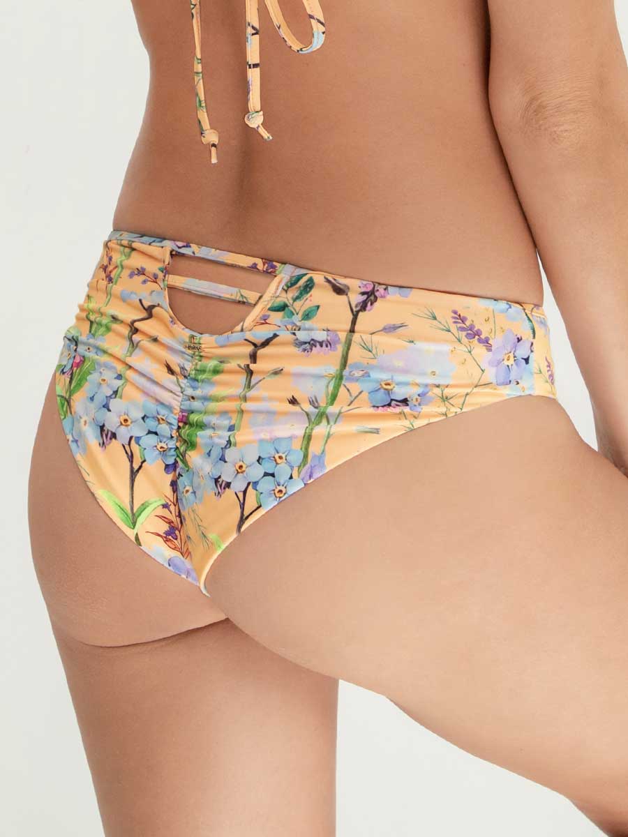 Bikini de Baño Estampado Mandarina