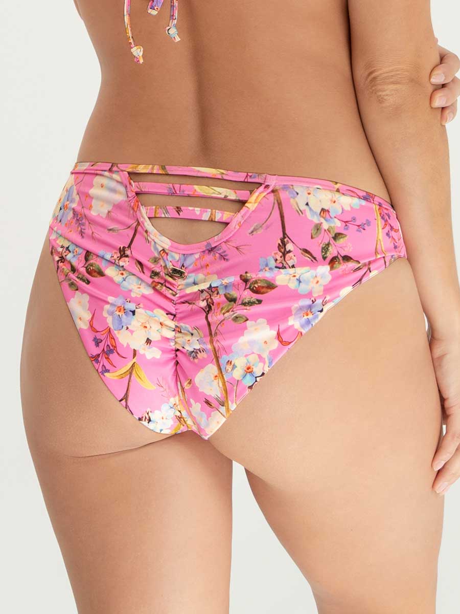 Bikini de Baño Estampado Rosa