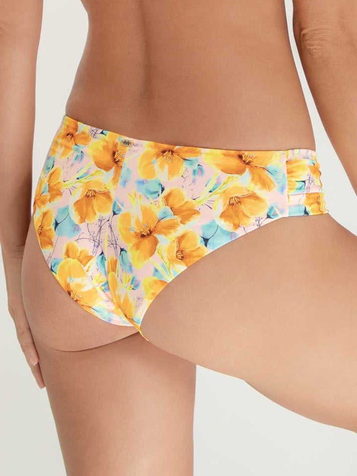 Bikini de Baño Estampado Amarillo