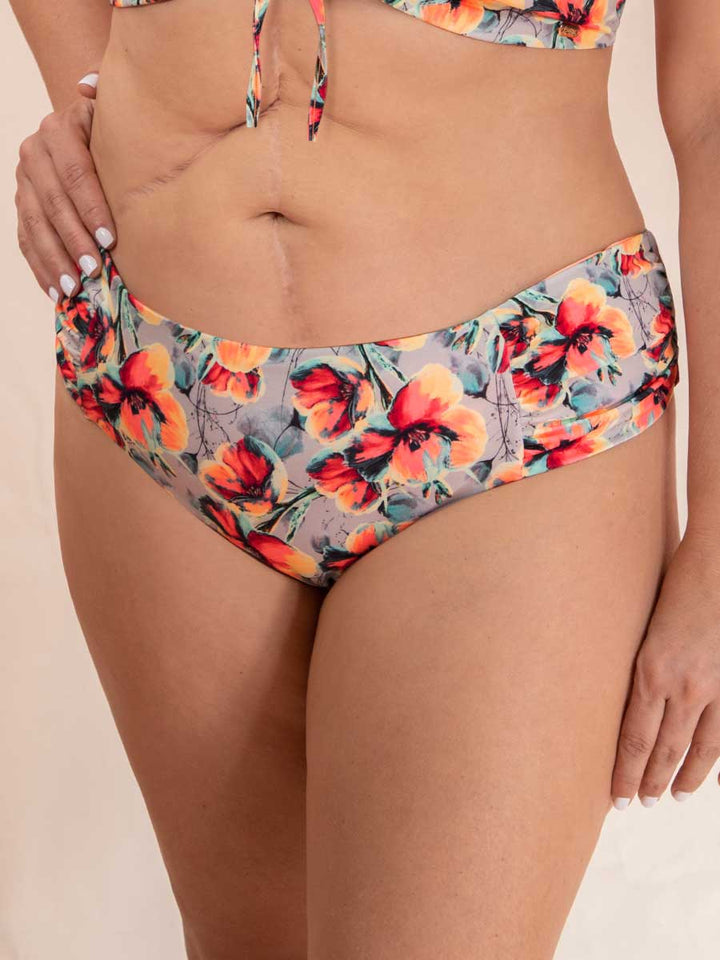 Bikini de Baño Estampado Fucsia