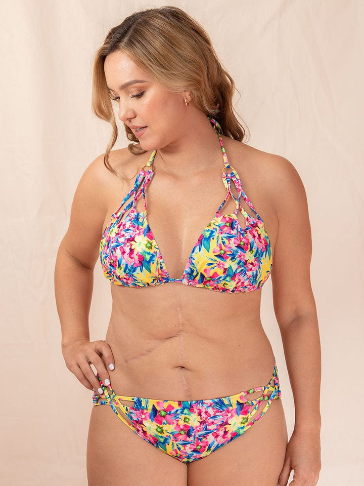 Bikini de Baño Triangular Fucsia
