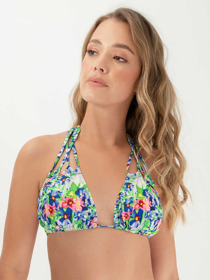 Bikini de Baño Triangular Azul