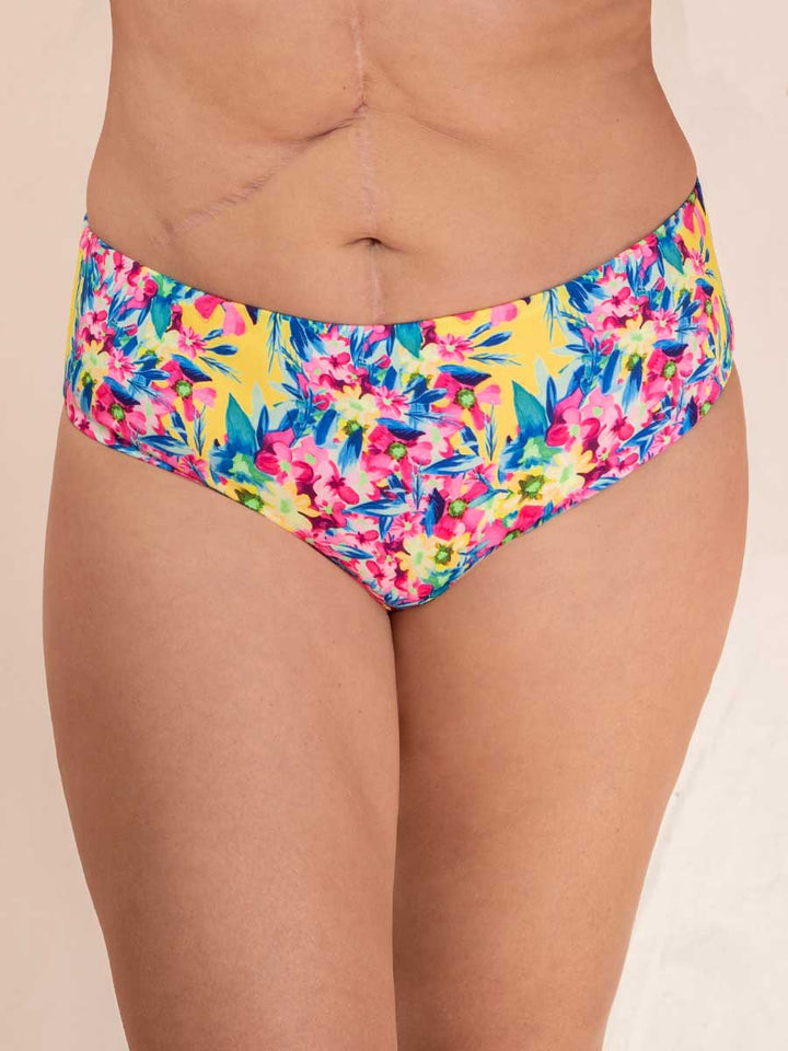 Bikini de Baño Estampado Fucsia