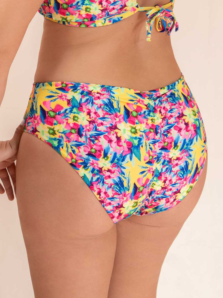Bikini de Baño Estampado Fucsia