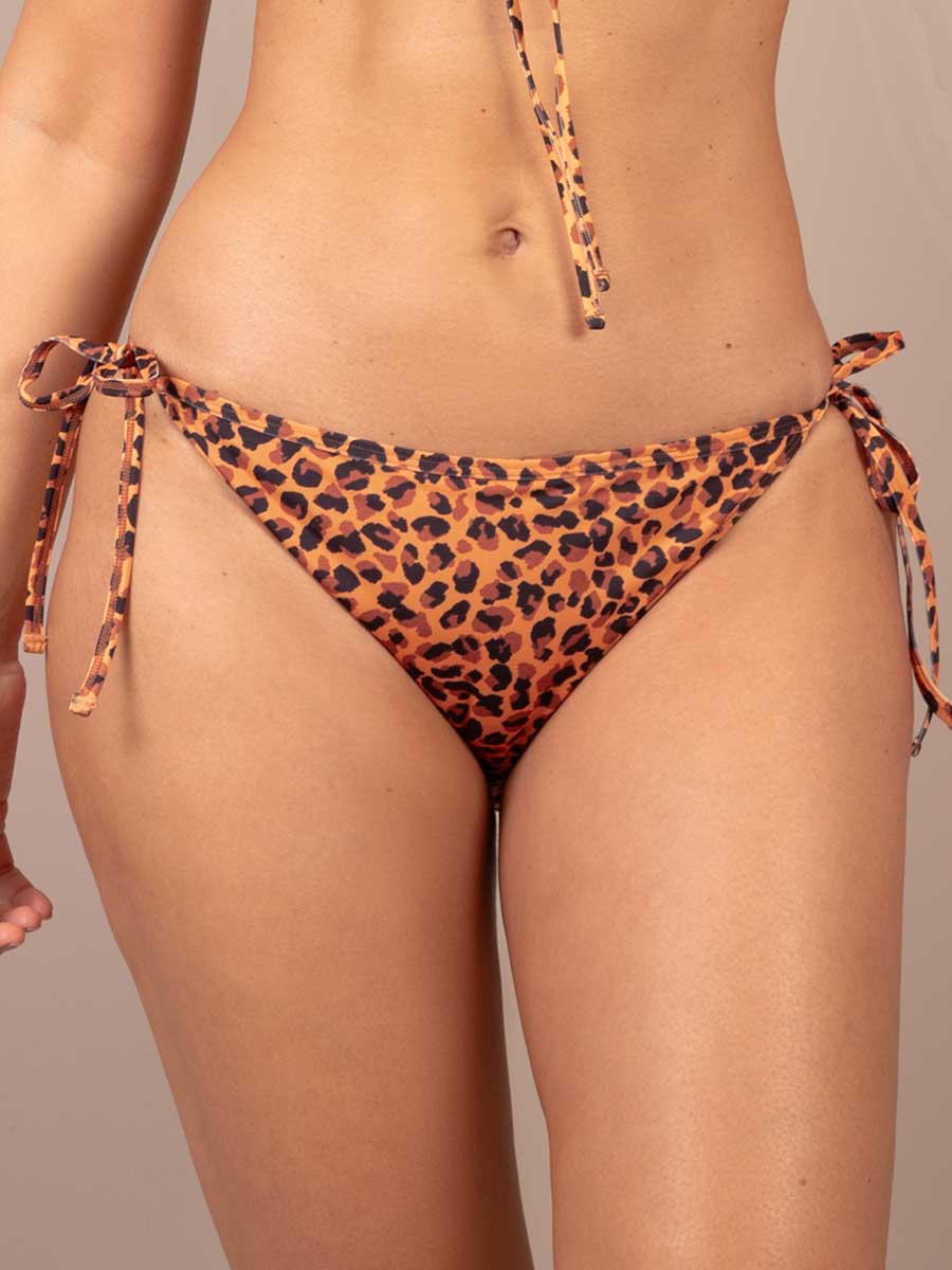 Bikini de Baño Triangular Café