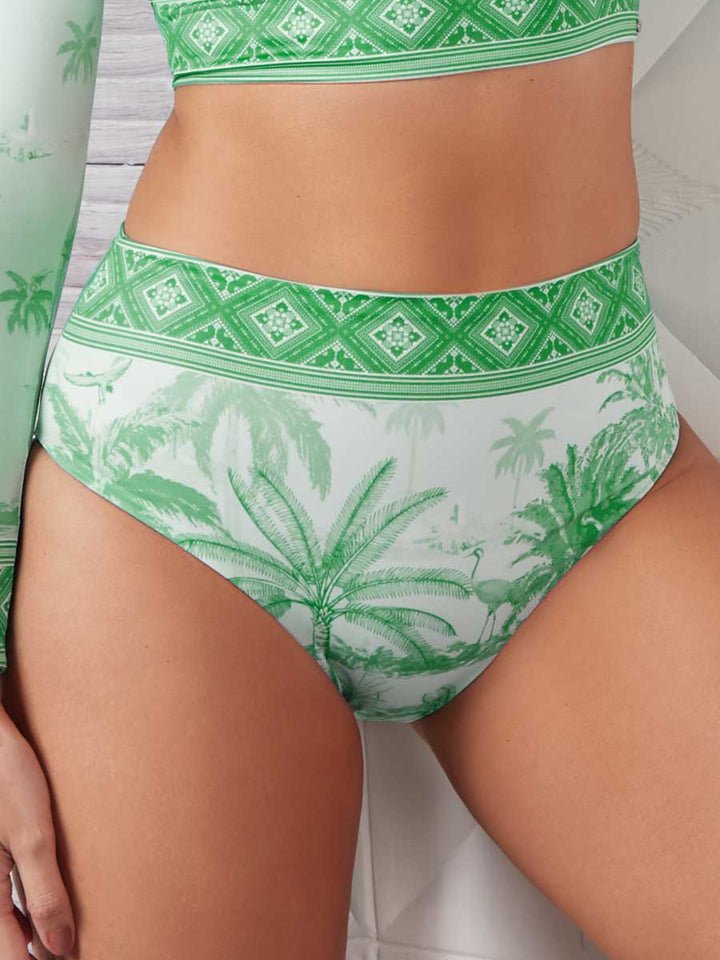 Panty de Baño Verde Mar