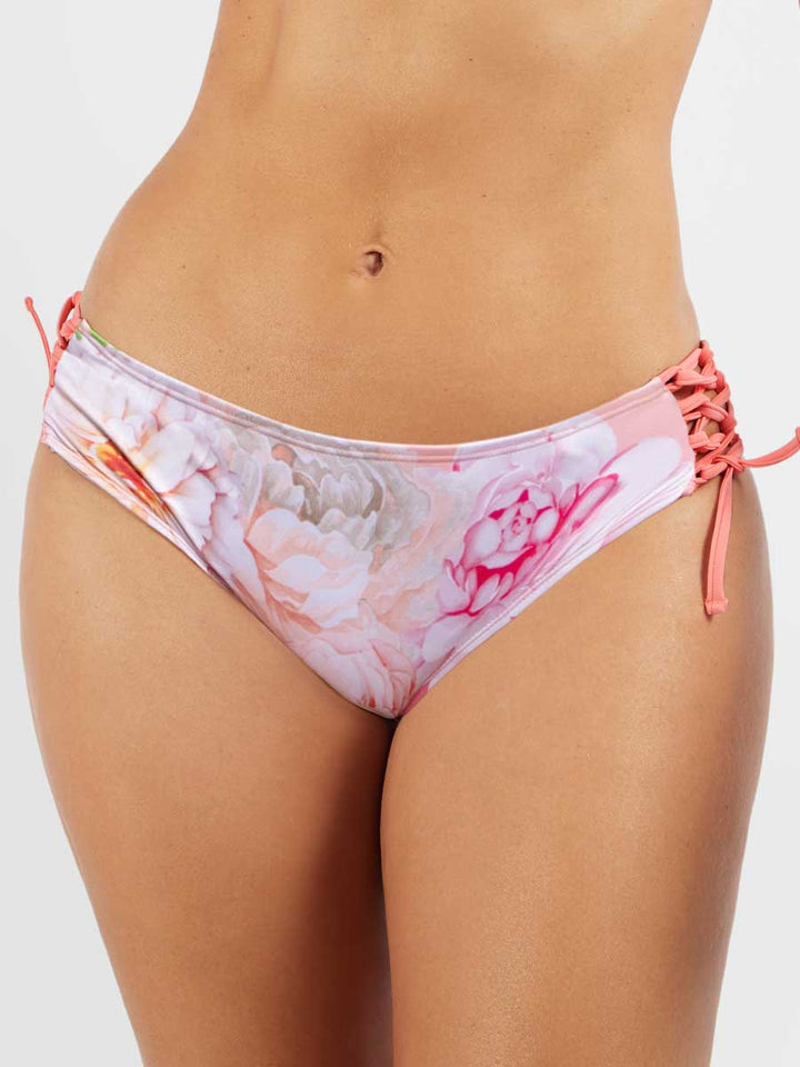 Panty de Baño Ajustable Coral Cálido