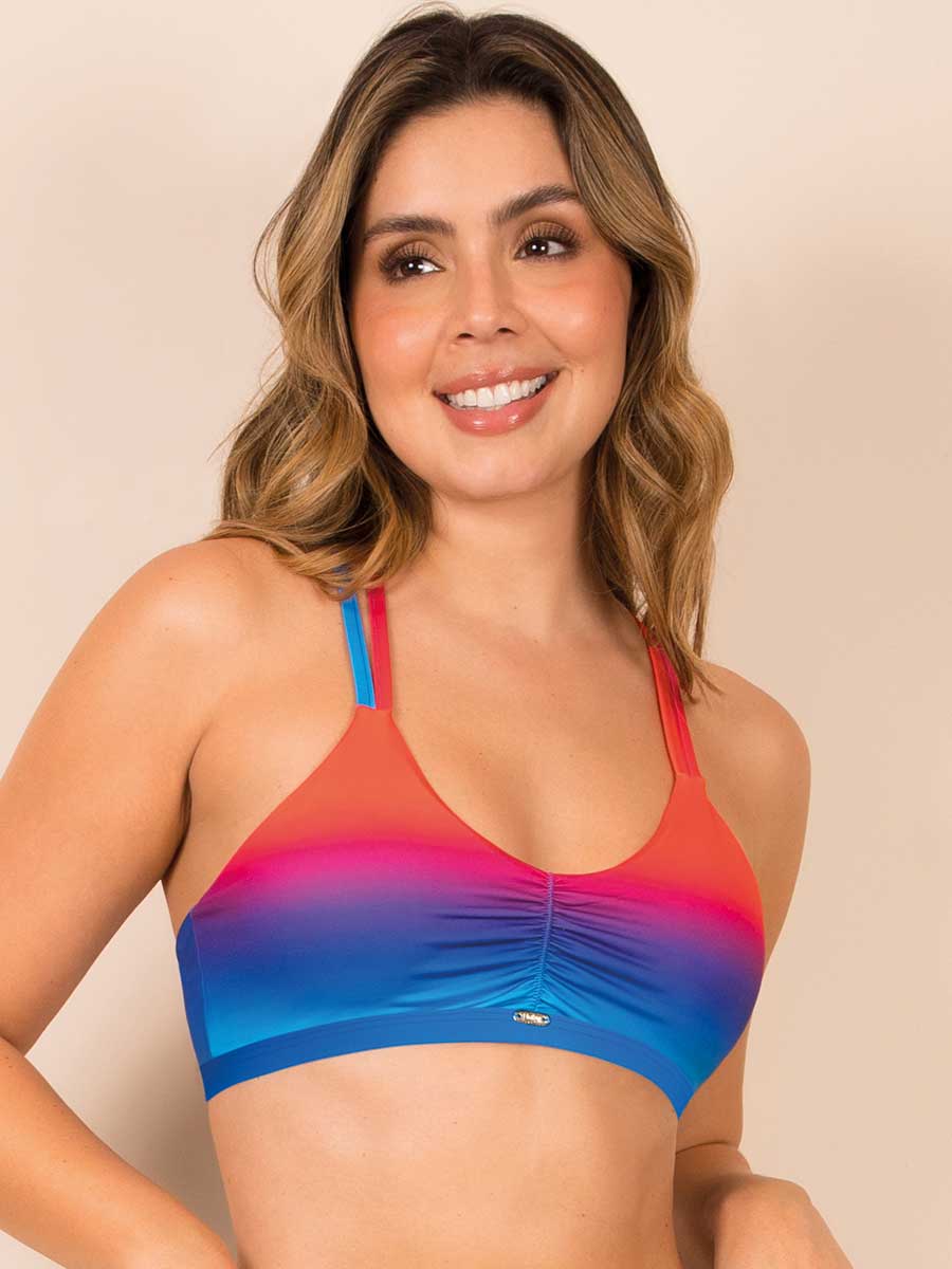 Top de Baño Multicolor