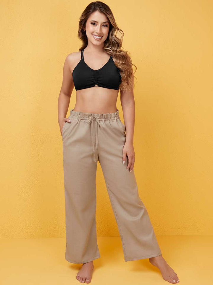 Pareo Pantalón Multiusos Color Arena