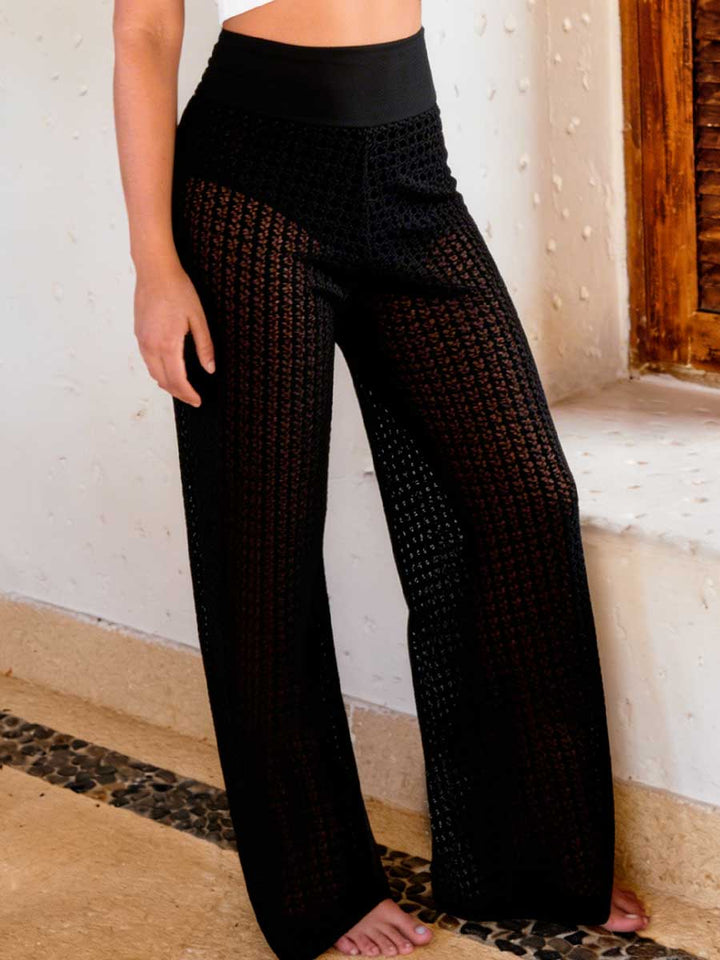 Salida de Baño Pantalón en Maya Negro