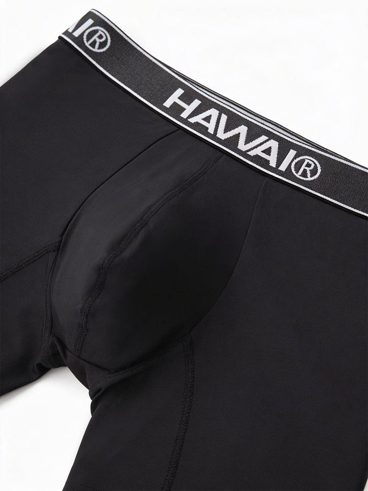 Bóxer Largo en Algodón Para Hombre Color Negro