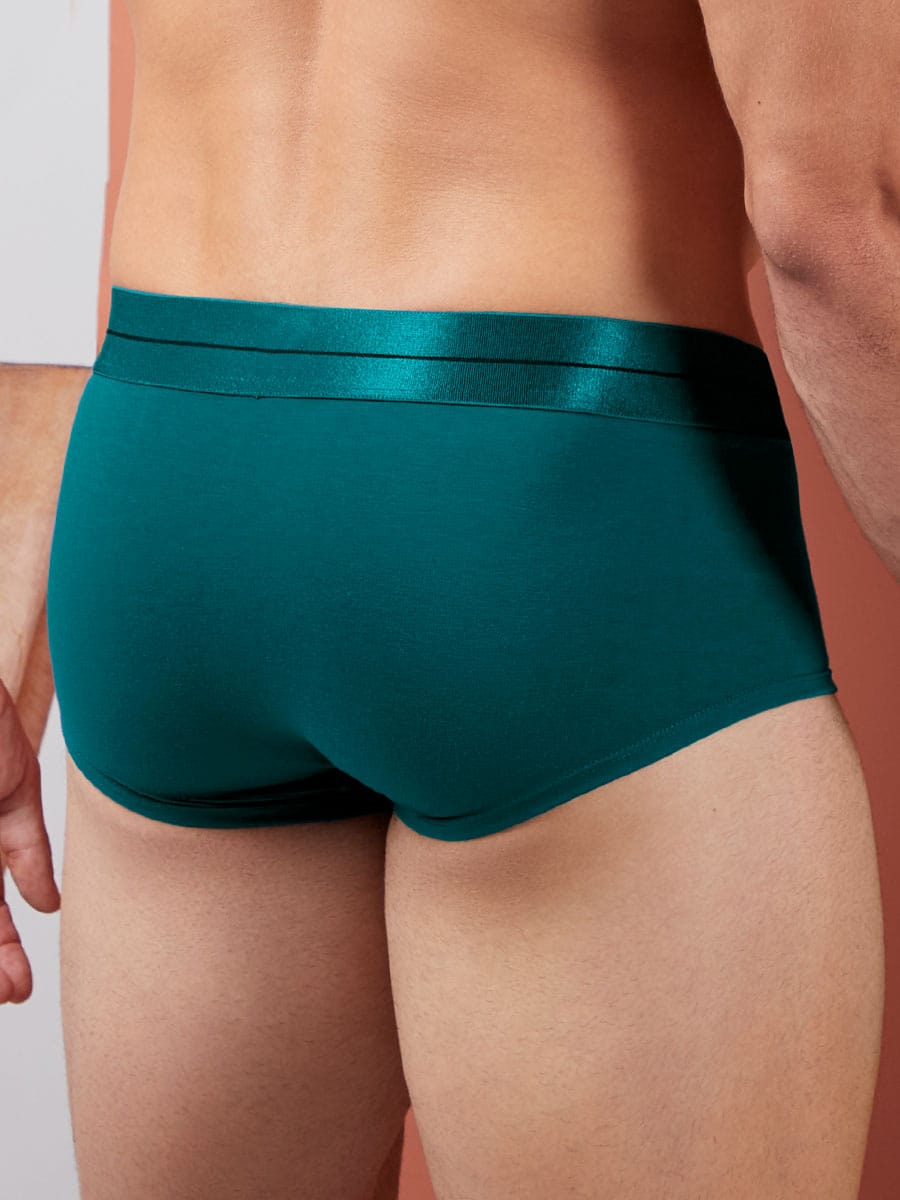 Brief Para Hombre Color Verde Marino