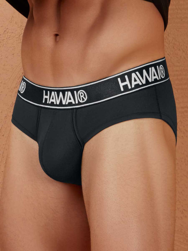 Hip Brief en Microfibra Para Hombre Color Negro