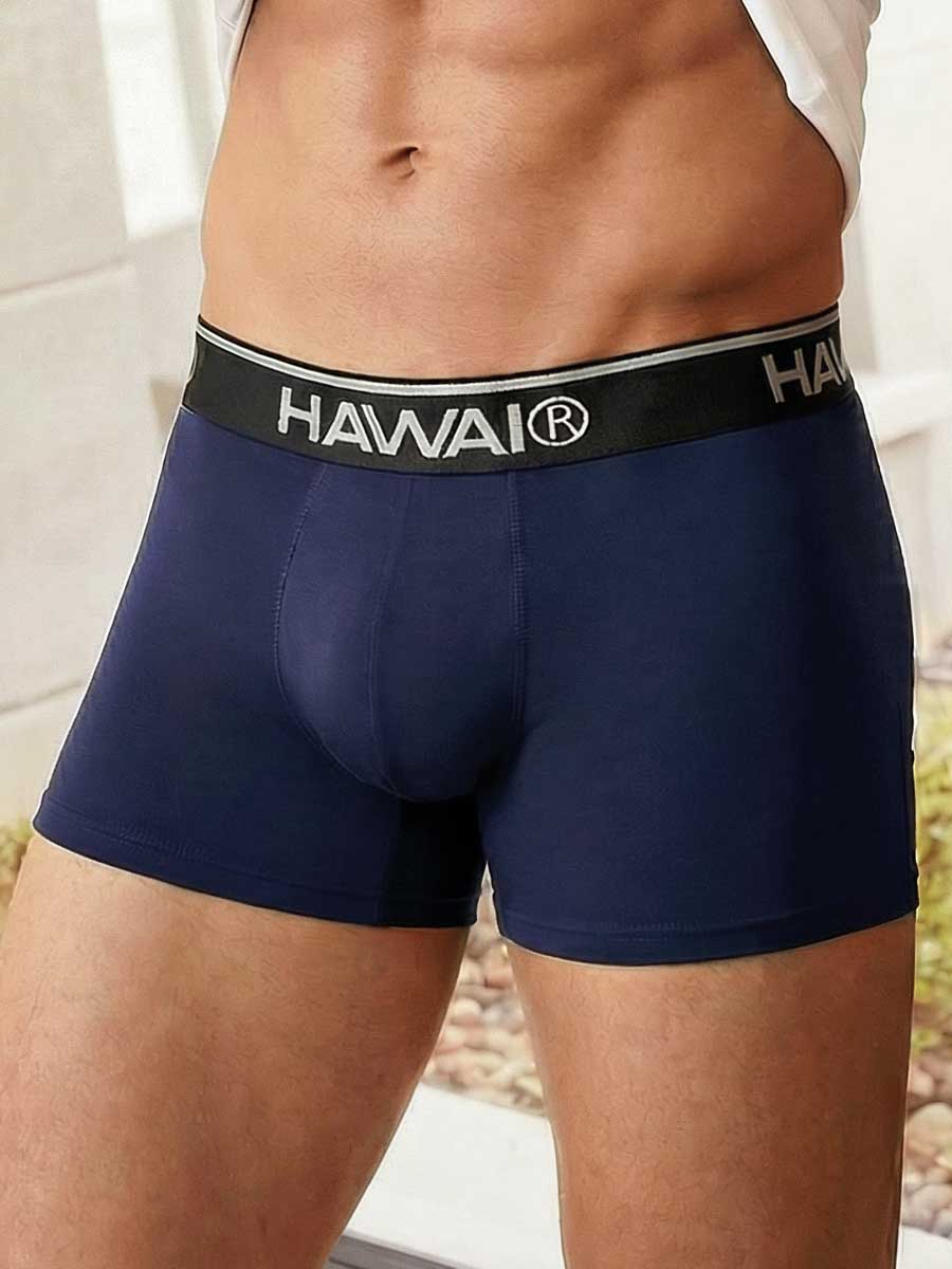 Bóxer Corto Para Hombre Color Azul Oscuro