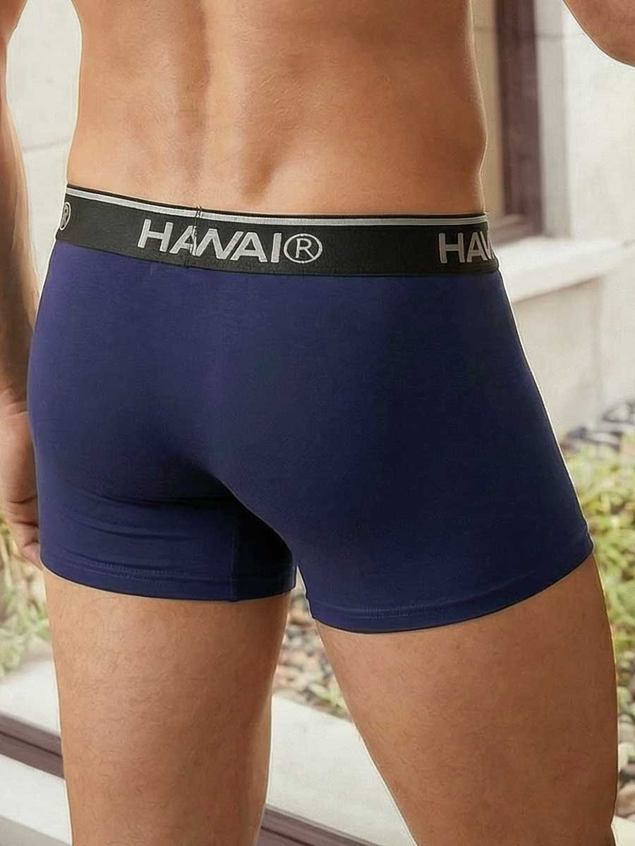 Bóxer Corto Para Hombre Color Azul Oscuro