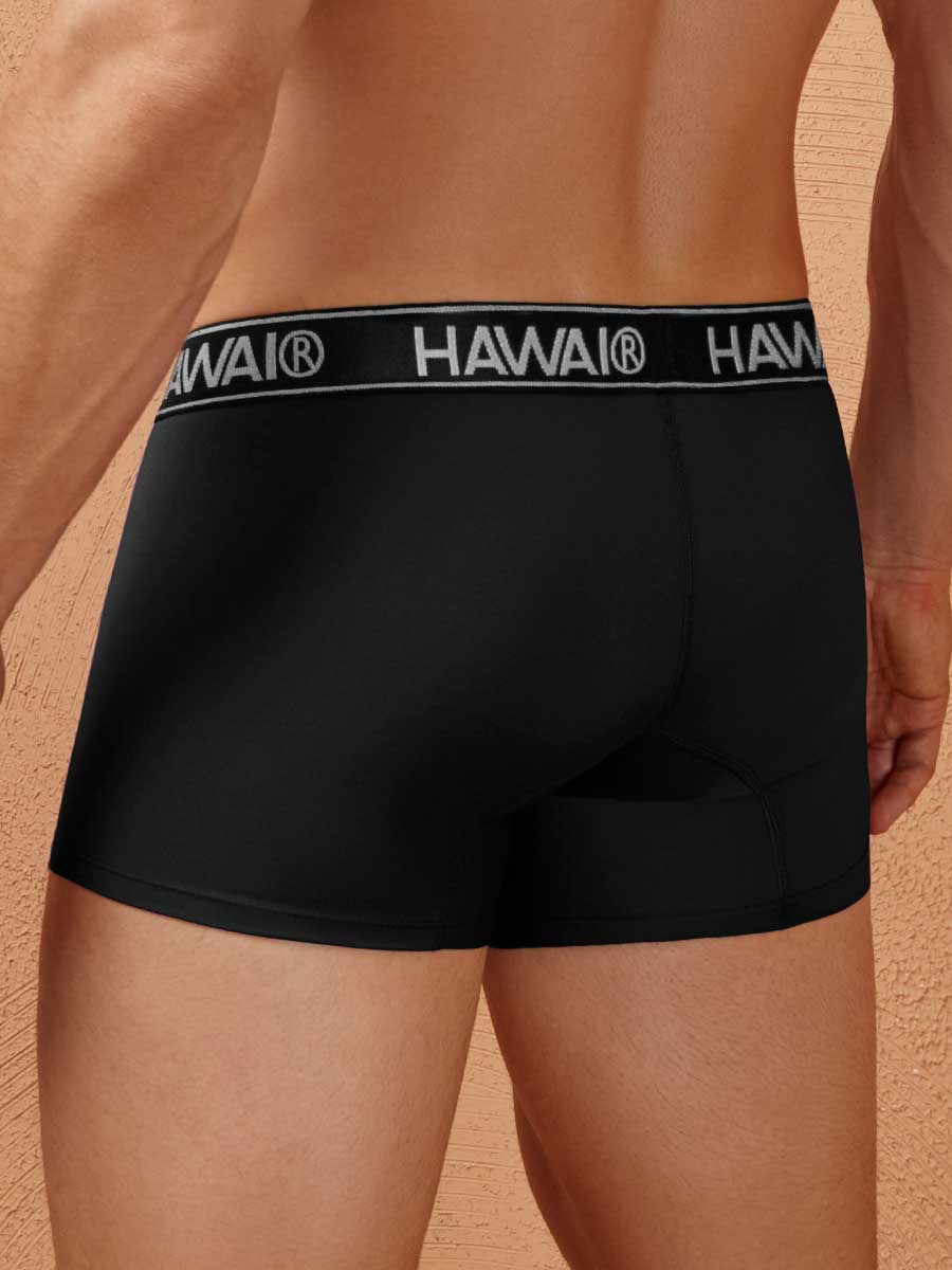 Bóxer Corto Para Hombre Color Negro