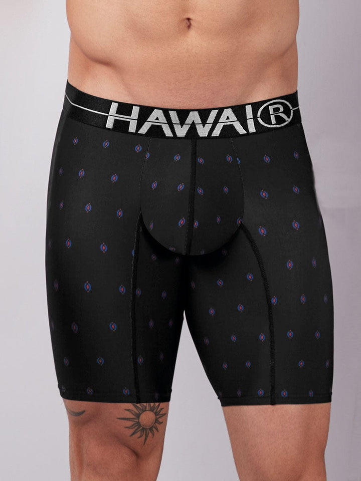 Bóxer Largo Para Hombre Color Negro