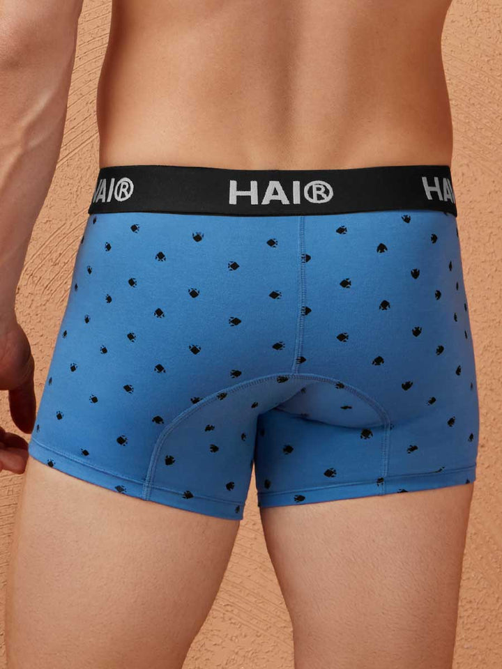 Bóxer Corto en Algodón Para Hombre Cuarzo Azul