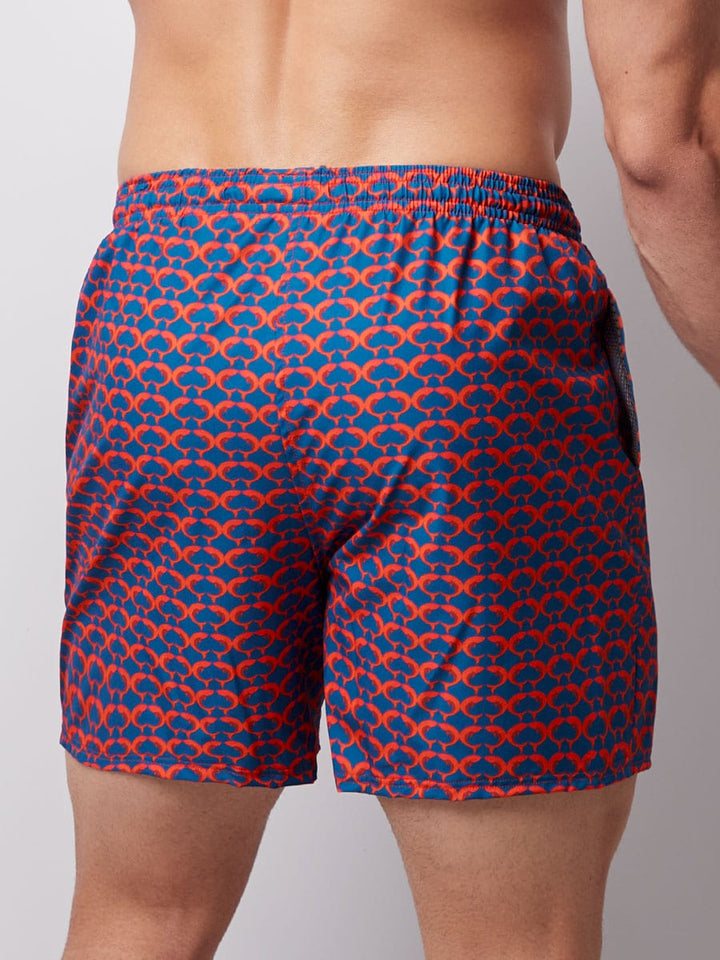 Pantaloneta Corta Azul Oscuro