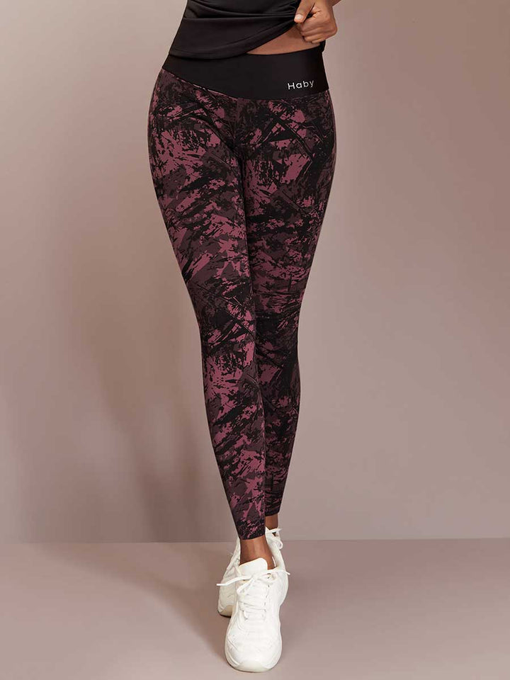 Leggins Estampado Merlot