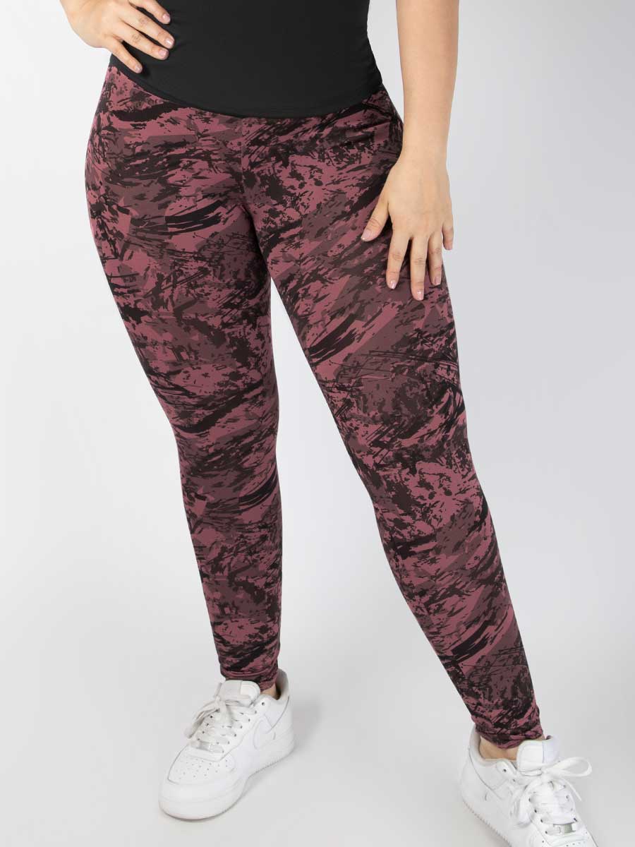 Leggins Estampado Merlot