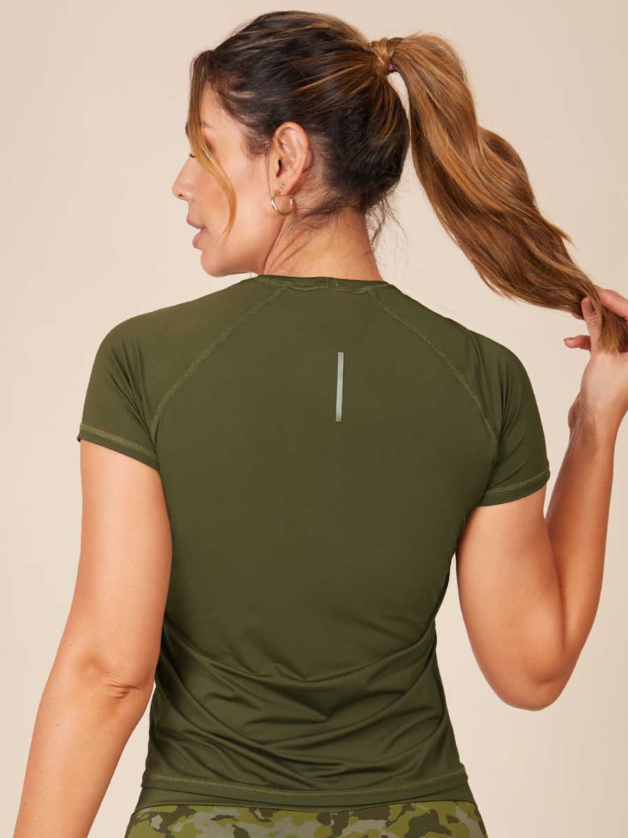 Camiseta Verde Militar