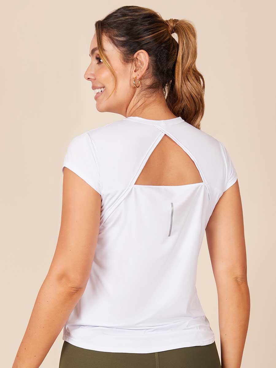 Camiseta Deportiva Blanco