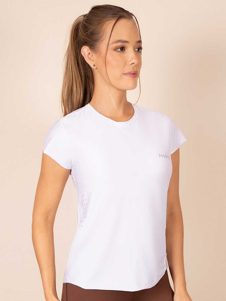 Camiseta Deportiva Blanco