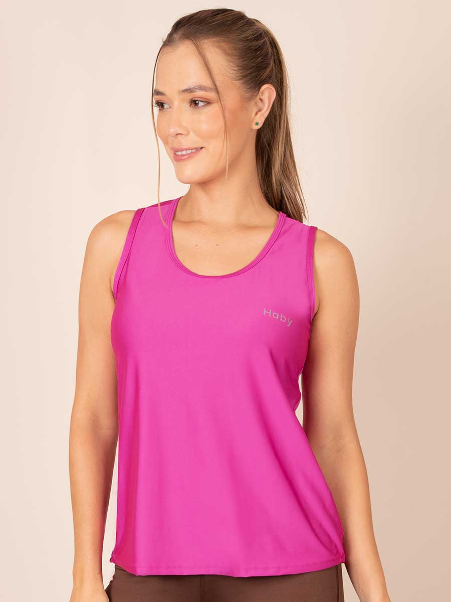 Camisilla Deportiva Fucsia