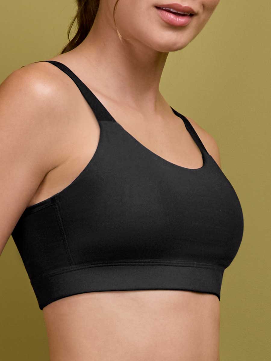 Top Deportivo Para Mujer Color Negro