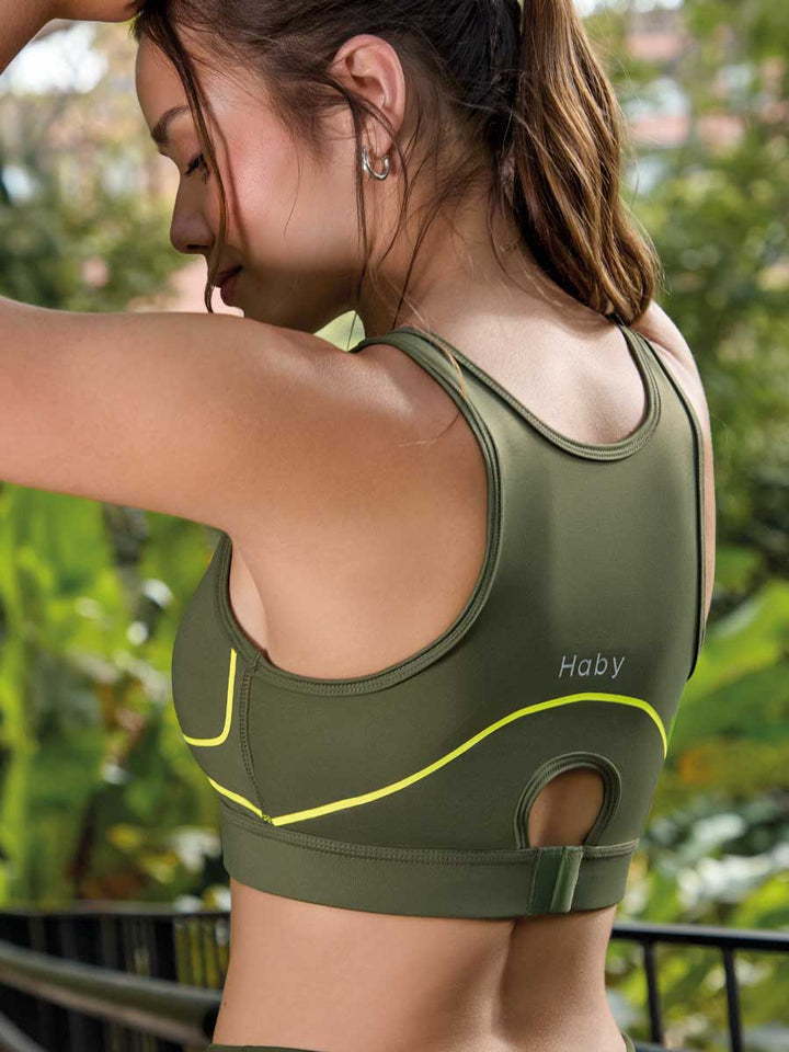 Top Deportivo Para Mujer Verde Militar