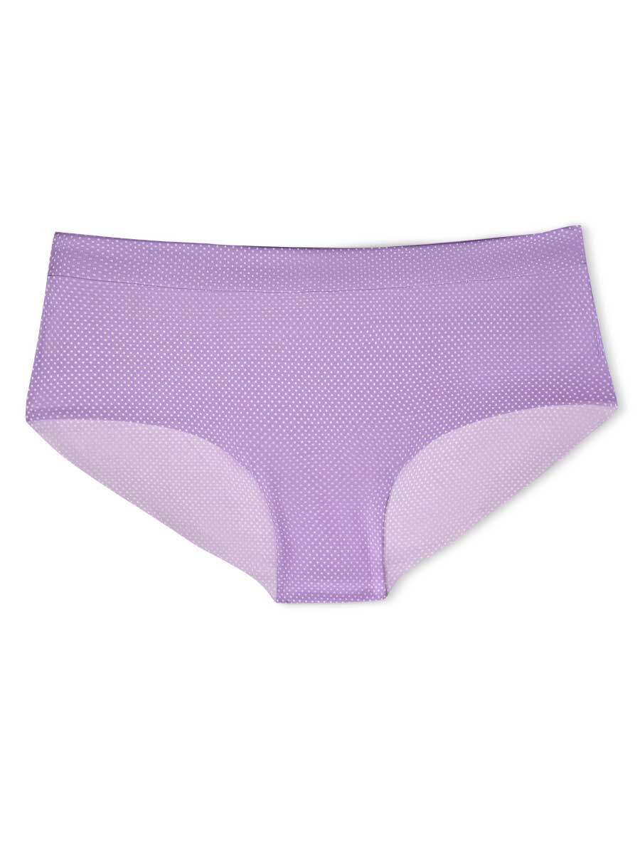 Cachetero Invisible Estampado Color Lila