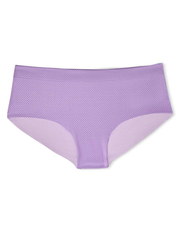Cachetero Invisible Estampado Color Lila