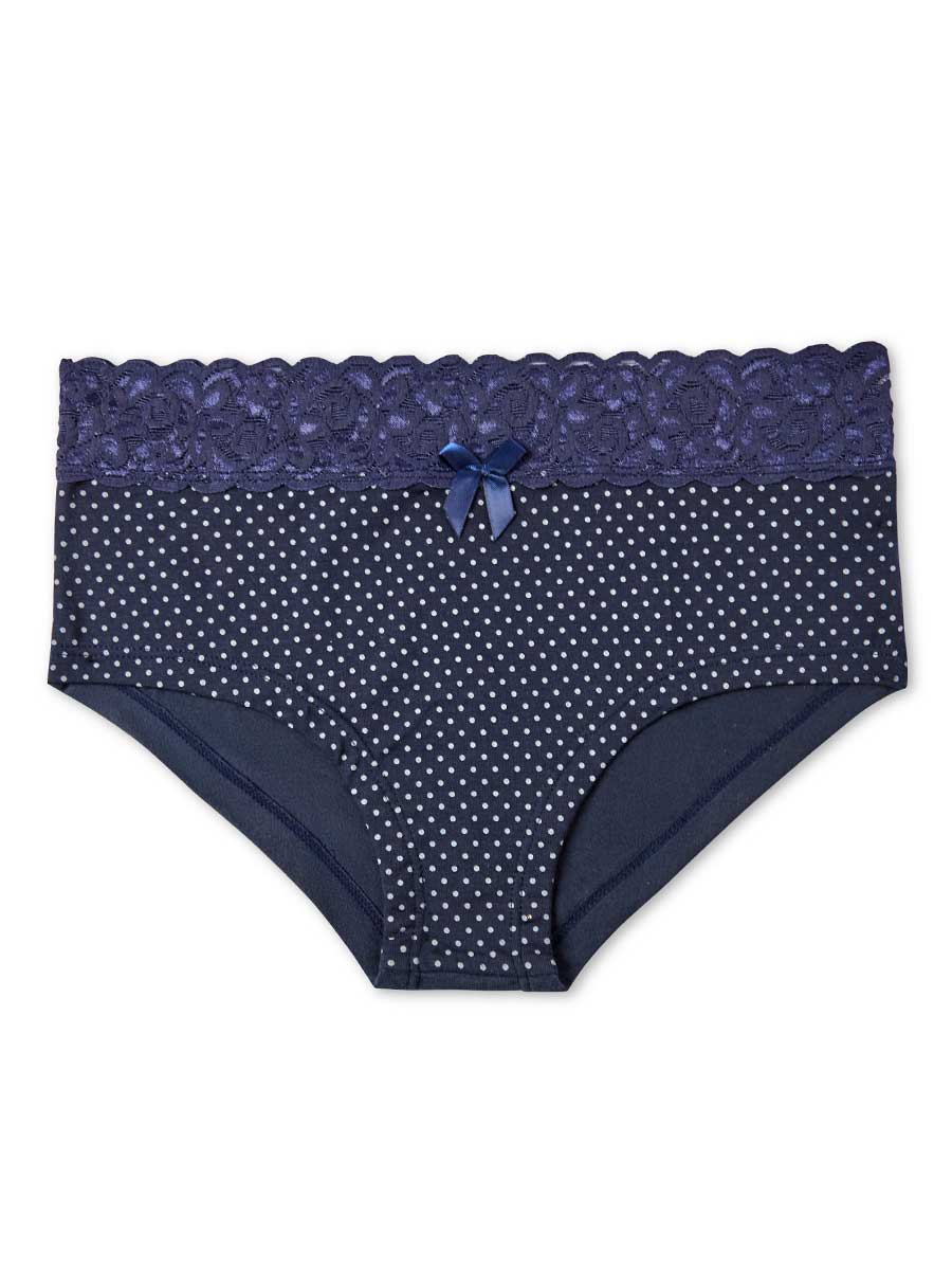 Cachetero Junior Estampado Color Azul Oscuro