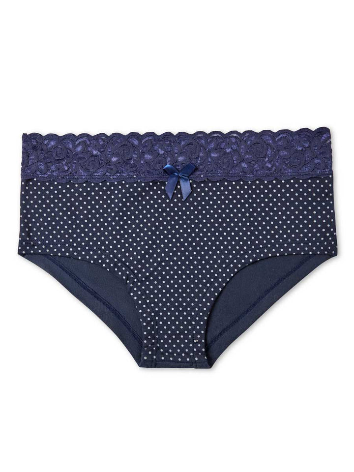 Cachetero Junior Estampado Color Azul Oscuro
