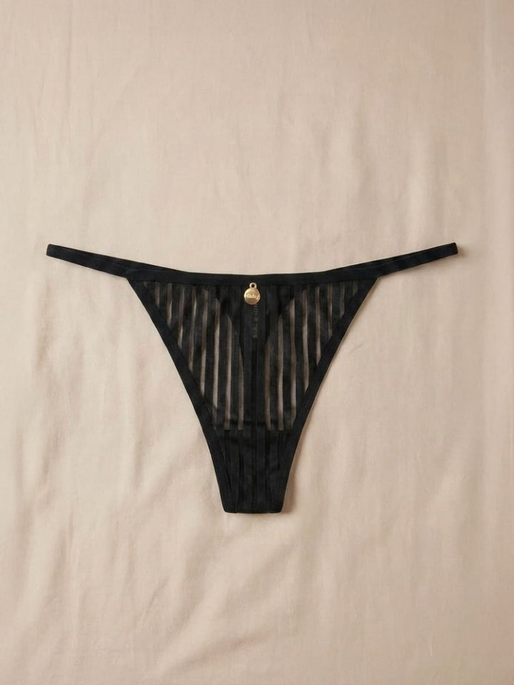 Brasilera Para Mujer Ajustable Color Negro