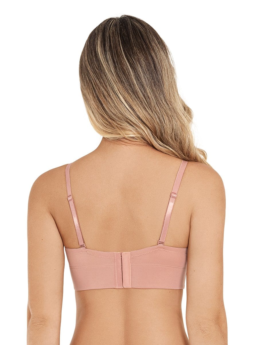 Brasier Strapless Espalda Ancha Caramelo Velvet