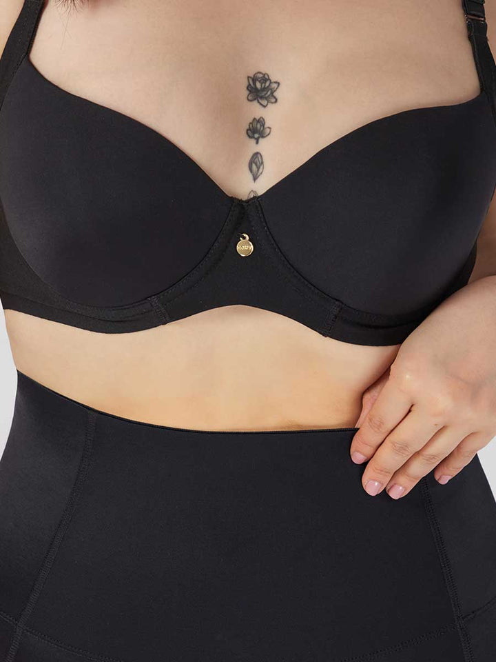Brasier Espalda Ancha Negro