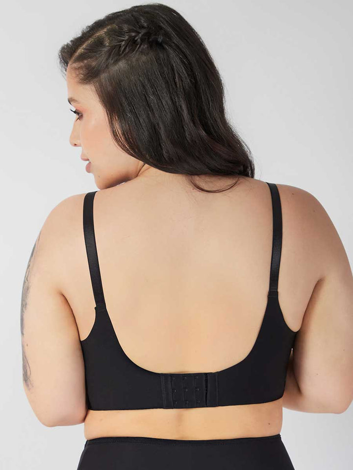 Brasier Espalda Ancha Negro