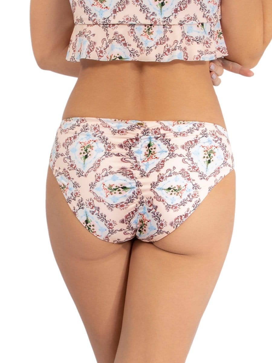 Panty de Baño Estampado Mandarina