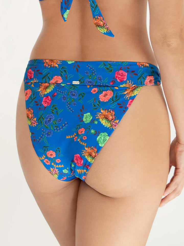 Panty de Baño Estampado Azul Rey