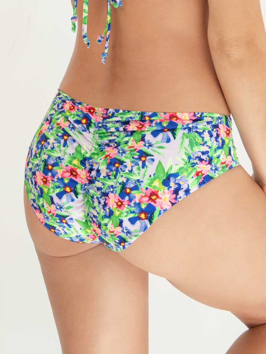 Panty de Baño Estampado Azul Rey